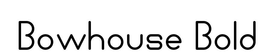 Bowhouse Bold cкачати шрифт безкоштовно